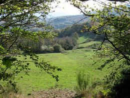 wandelen op Domaine Lacanal
