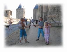 Oude vestingstad carcassonne