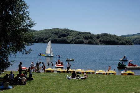 Zomer aan het lac du laouzas