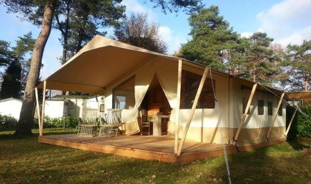 Rent a equipped tent in France -Tarn tent rentals in France
