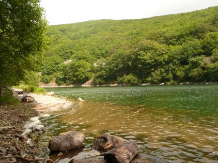 Het meer Lac du Laouzas