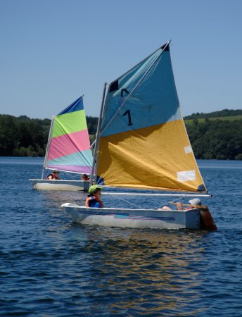 water sports lake laouzas