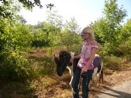 Même les plus jeunes coureurs Il ya des poneys Shetland à louer, où vous pourrez partir en randonnée avec.